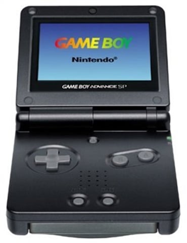 Game Boy Advance SP AGS-001 Console, Smooth Black, Unboxed - CeX 